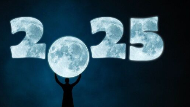 Un'immagine del numero 2025 &copy; Pixabay.