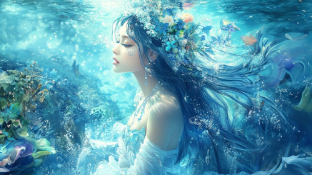 Acquario, Oroscopo Immagine creata con &copy; IA Midjourney.