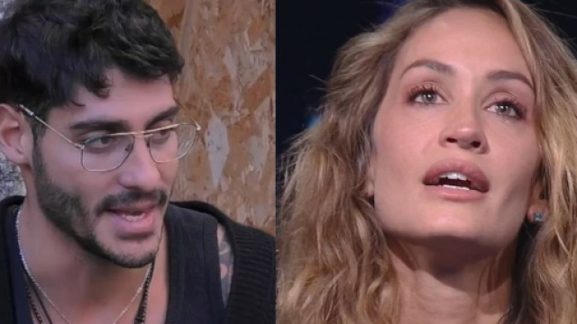 Javier Martinez e Helena Prestes - screenshot &copy; Mediaset.