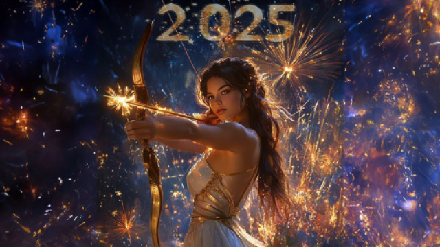 Sagittario 2025 Capodanno, Oroscopo Immagine &copy; creata con IA Midjourney