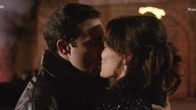 In foto, Enrico e Marta de Il Paradiso delle signore, screenshot &copy; Rai 1.