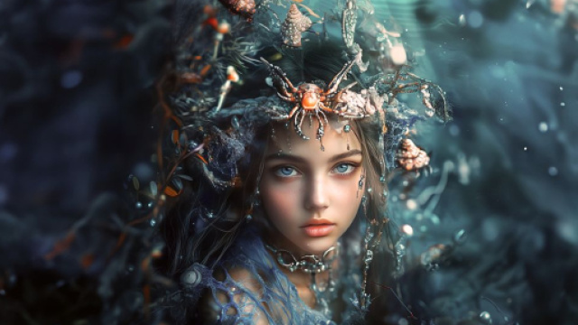 Dea - Immagine creata con IA &copy; Midjourney.