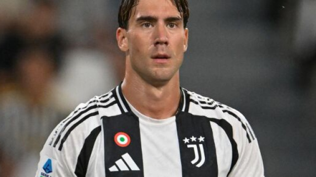 Dusan Vlahovic, attaccante della Juventus. Foto &copy; Juventus FC