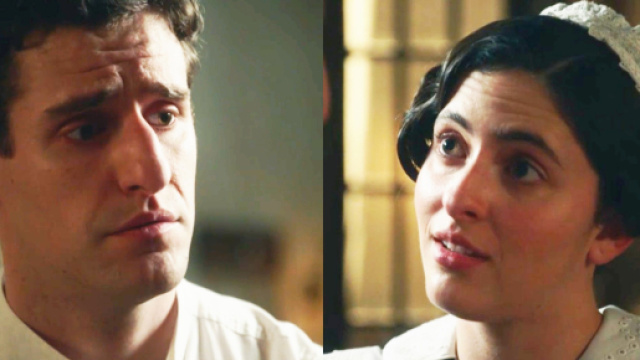 Lope e Vera in scena, screenshot &copy; La Promessa.