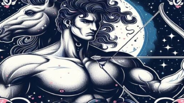 Segno del Sagittario generato con &copy; AI Copilot