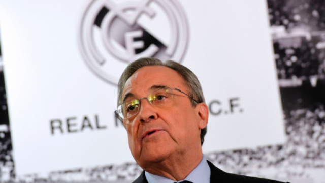 Le Real Madrid et son pr&eacute;sident Florentino Perez (capture X Instant Foot)