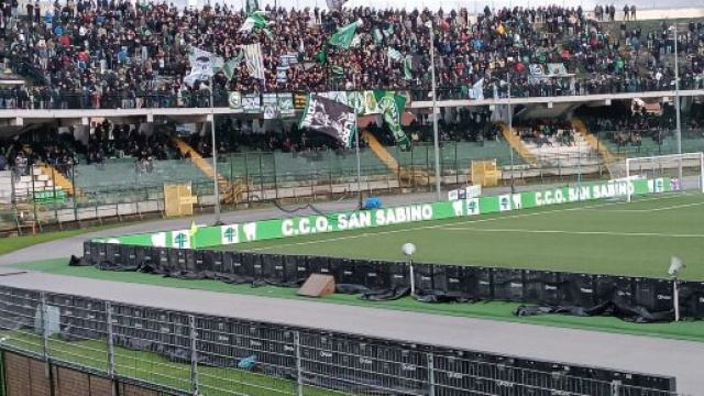Serie C, la curva sud prima di Avellino-Messina.
