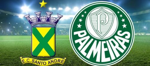 Onde assistir Santo Andr&eacute; x Palmeiras ao vivo (Arte/Eduardo Gouvea)