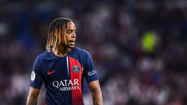 Bradley Barcola au PSG (capture X @ActuFoot_)