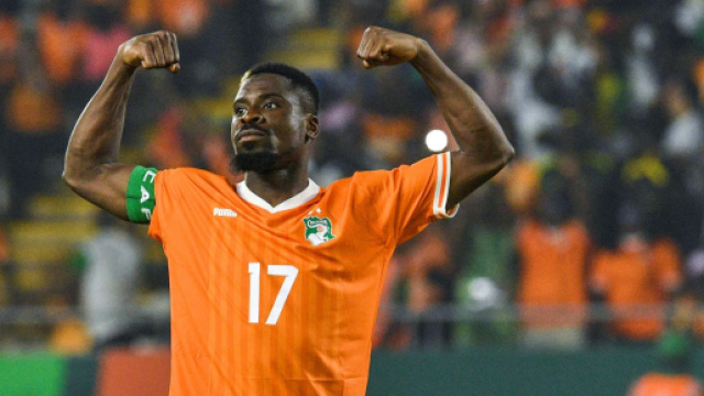 CAN 2024: Serge Aurier insulte un influenceur (capture X @LucaVaran)