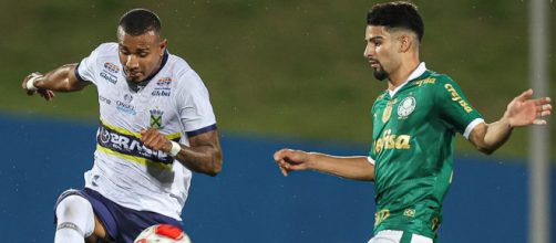 Santo Andr&eacute; e Palmeiras fizeram jogo movimentado (Reprodu&ccedil;&atilde;o/Facebook/ecsantoandreoficial)