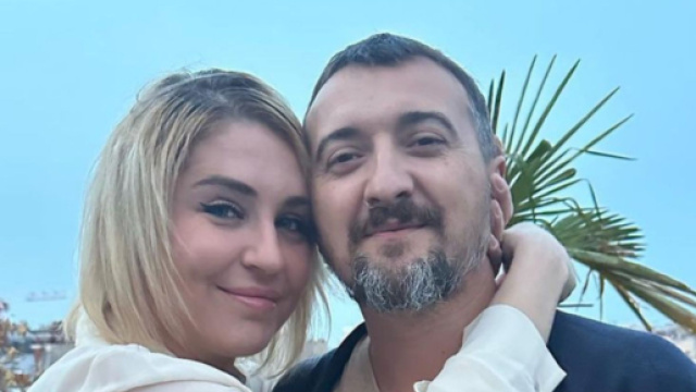 Amandine Pellissard et son mari (Screenshoot Twitter @Tele7jours)