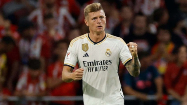 Tony Kroos, centrocampista del Real.