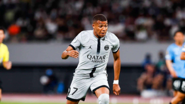 Kylian Mbapp&eacute; avec le PSG (capture X @panams75)