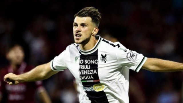 Lazar Samardzic, centrocampista dell'Udinese.