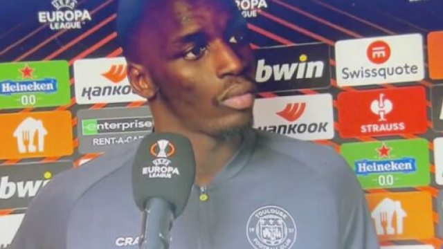 Moussa Diarra agac&eacute; par une question sur Mbapp&eacute;. (screenshot Twitter @canal)