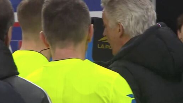 Nice agac&eacute; par la d&eacute;faite face &agrave; l'OL ce vendredi soir. (screenshot Twitter @prime)