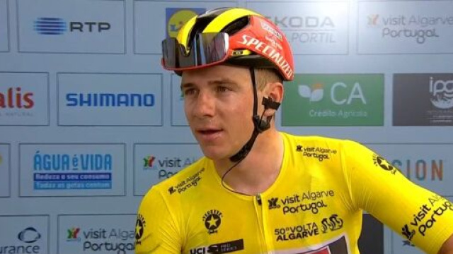 In foto Remco Evenepoel, ciclista della Quickstep.