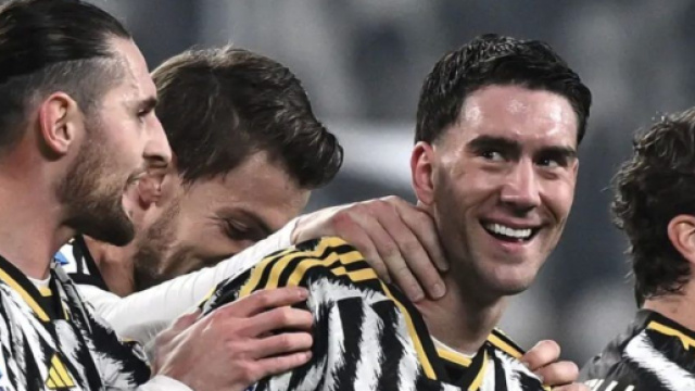 Nella foto un'esultanza della Juventus.