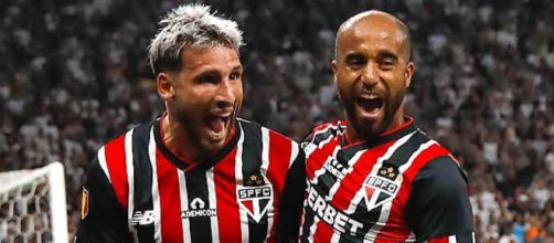 Tricolor quebrou o tabu na Neo Quimica (Reprodu&ccedil;&atilde;o/Facebook/saopaulofc)