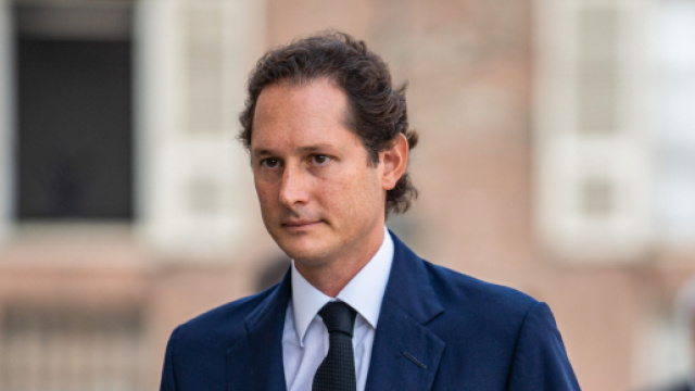 Foto di repertorio di John Elkann.