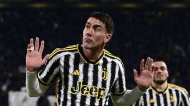 Dusan Vlahovic, giocatore della Juve.