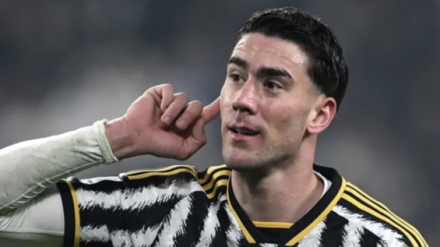 Dusan Vlahovic, giocatore della Juve.