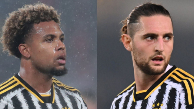 In foto Rabiot e McKennie, i due centrocampisti salteranno il Napoli.
