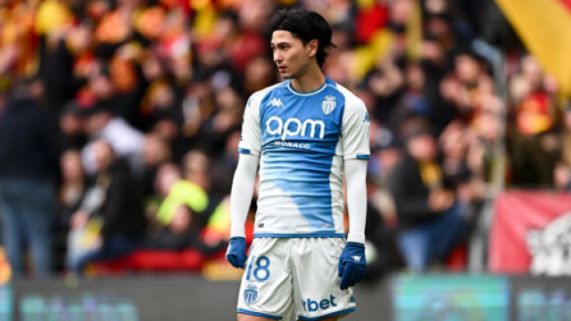 Takumi Minamino arrache la victoire &agrave; Lens &agrave; la 92e minute (capture X, @BeFootball)