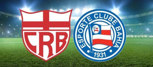 Onde assistir ao vivo CRB x Bahia (Arte/Eduardo Gouvea)