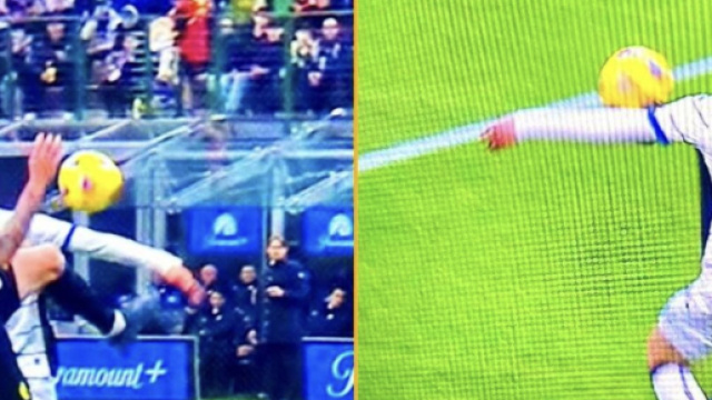 Inter-Atalanta, l'episodio del gol annullato ai bergamaschi.