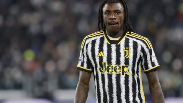 Moise Kean, giocatore della Juve.