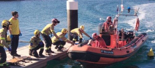 El incidente tuvo lugar a la una de la tarde (X, @CreuRojaGirona)