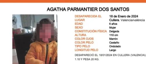 La ni&ntilde;a pesa 20 kilos y mide 1,10 metros (X, @cndes_oficial)