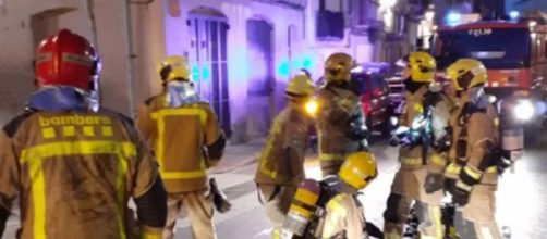 Los Bomberos de la Generalitat acudieron al lugar de los hechos (@bomberscat)