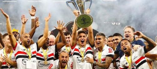 Tricolor conquistou mais um t&iacute;tulo in&eacute;dito (Reprodu&ccedil;&atilde;o/Facebook/saopaulofc)