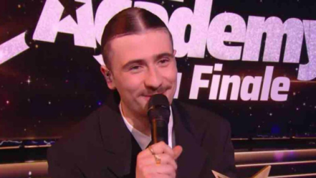 Pierre Garnier, le grand gagnant de la Star Academy 2023 (Screenshoot Twitter @GossipRoomOff)