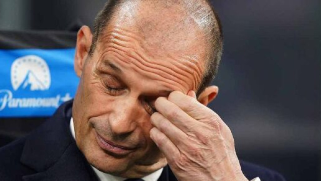 In foto Allegri, allenatore della Juve.