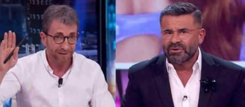 Jorge Javier dijo que Pablo Motos hab&iacute;a desaprovechado la oportunidad de entrevistarlo (Captura de pantalla de Antena 3 y Telecinco)