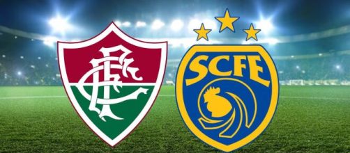 Fluminense x Sampaio Corr&ecirc;a (arte: Eduardo Gouvea)