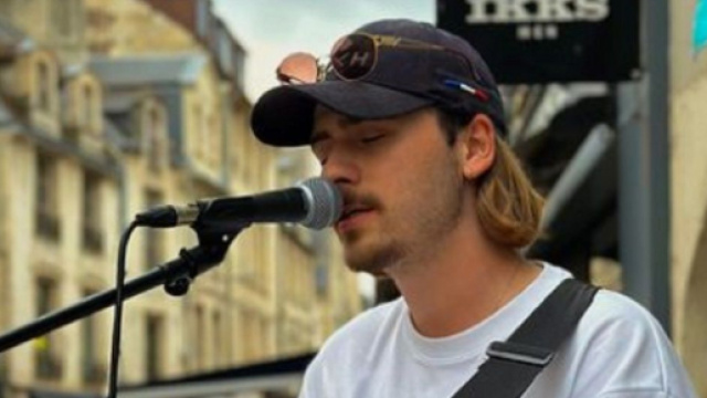 Pierre Garnier &agrave; Caen (Screenshoot Instagram @pierregarniermusique)