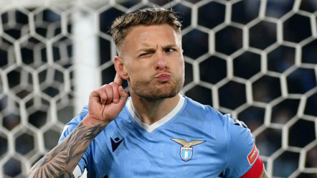 Ciro Immobile sar&agrave; impegnato nella dura sfida contro il Milan.
