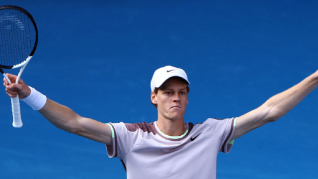 Jannik Sinner a caccia dello spagnolo Carlos Alcaraz.