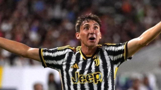 Andrea Cambiaso, giocatore della Juventus.