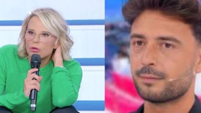 Uomini e donne, in foto Maria De Filippi e Armando Incarnato.