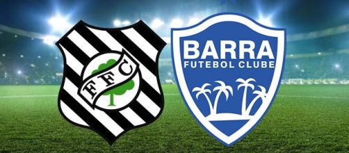 Onde assistir Figueirense x Barra ao vivo (Arte/Eduardo Gouvea)