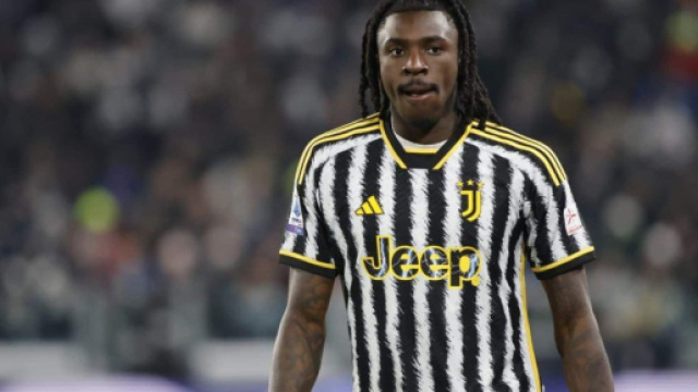 Moise Kean, attaccante della Juventus.