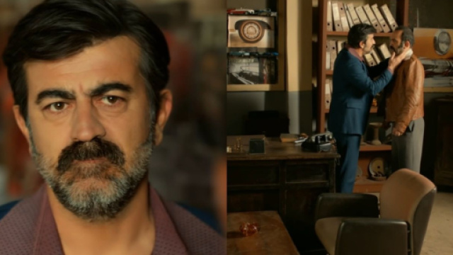 Erkan Bektaş (Abd&uuml;lkadir) ed Erg&uuml;n Metin (Vahap) - screenshot &copy; Terra amara.