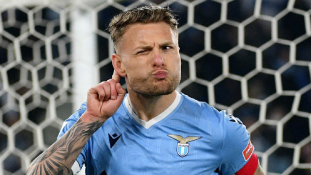 In foto Ciro Immobile &copy; Attaccante della Lazio.