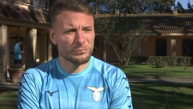 Ciro Immobile, capitano della Lazio - Screenshot &copy; Sky Sport.